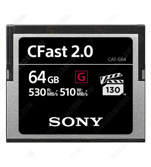 Sony CFast 2.0 G Series 64GB 510MB/s